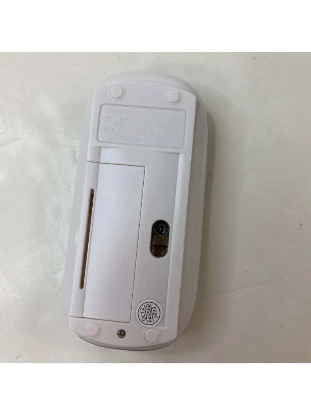 Wireless Ultra-Thin Mini Keyboard Mouse Combo Set White Silver